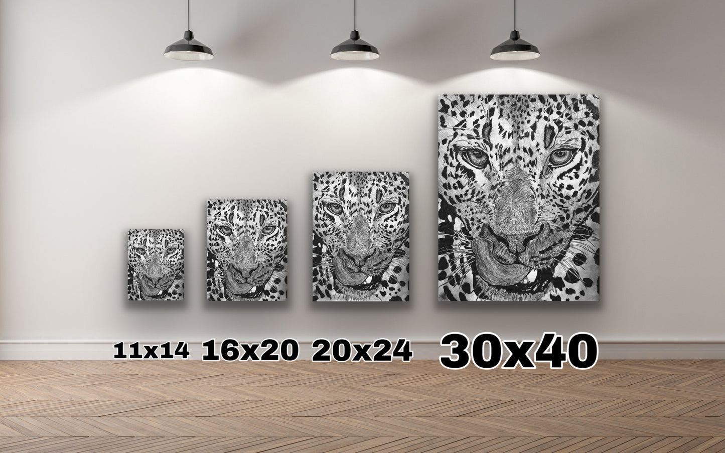 The Leopard Canvas
