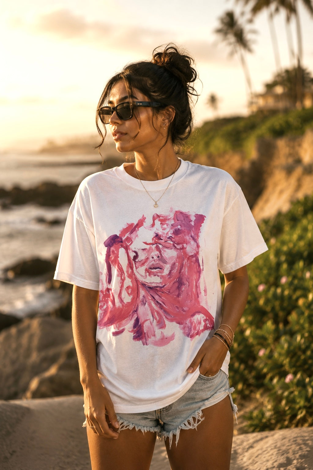 Serenity Pink Tee