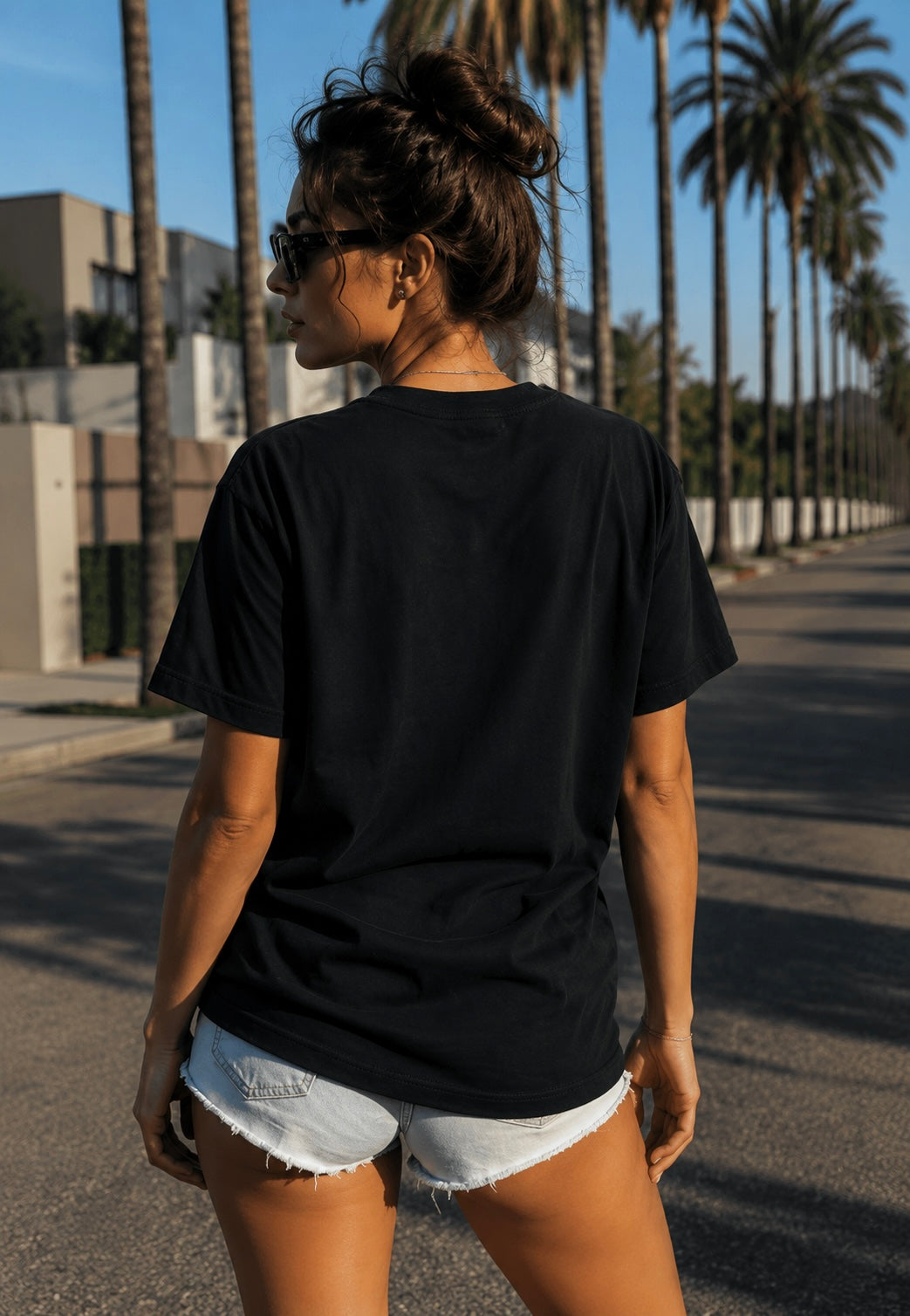Black tiger Tee