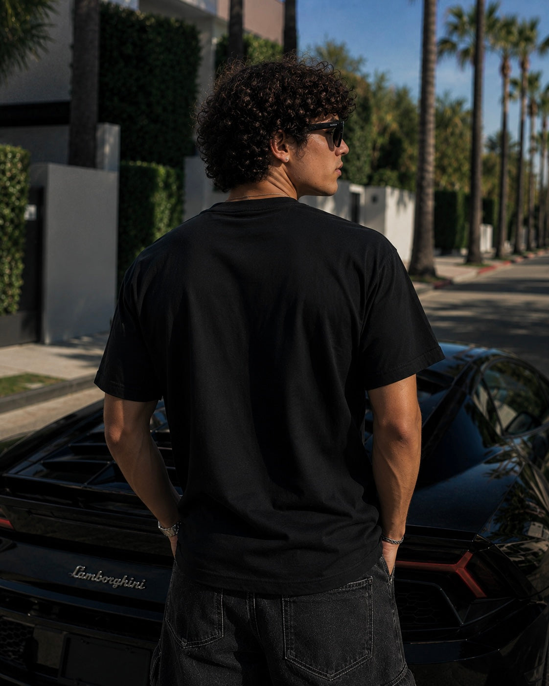 Black tiger Tee