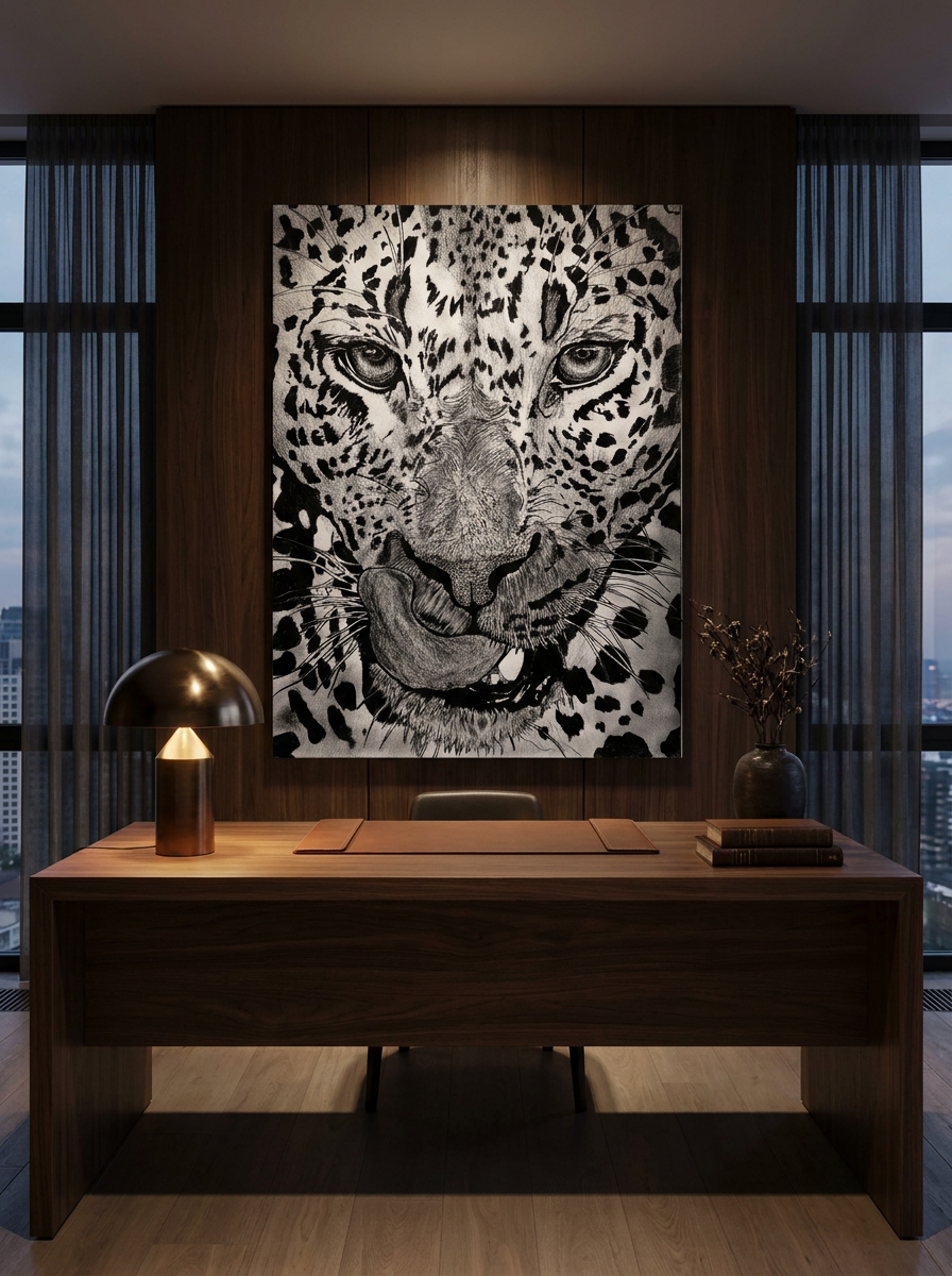 The Leopard Canvas
