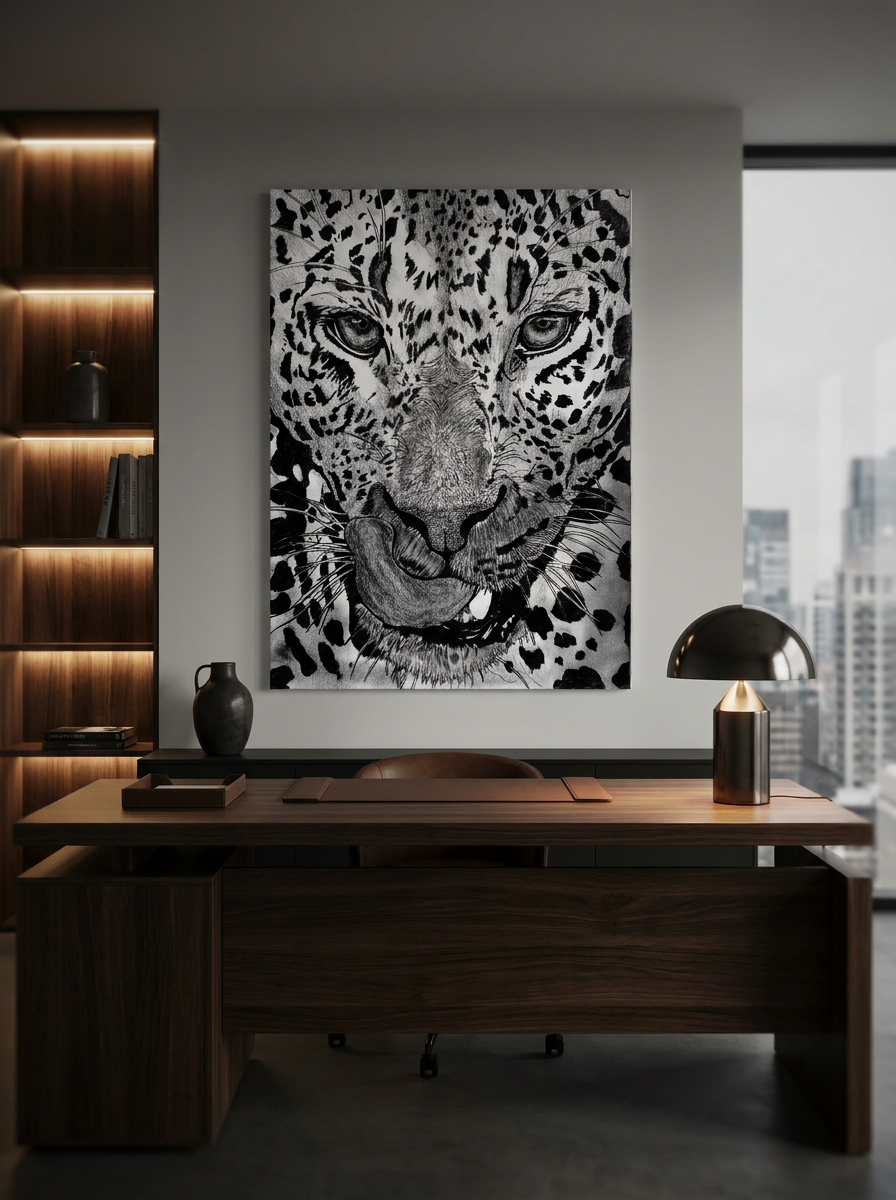 The Leopard Canvas