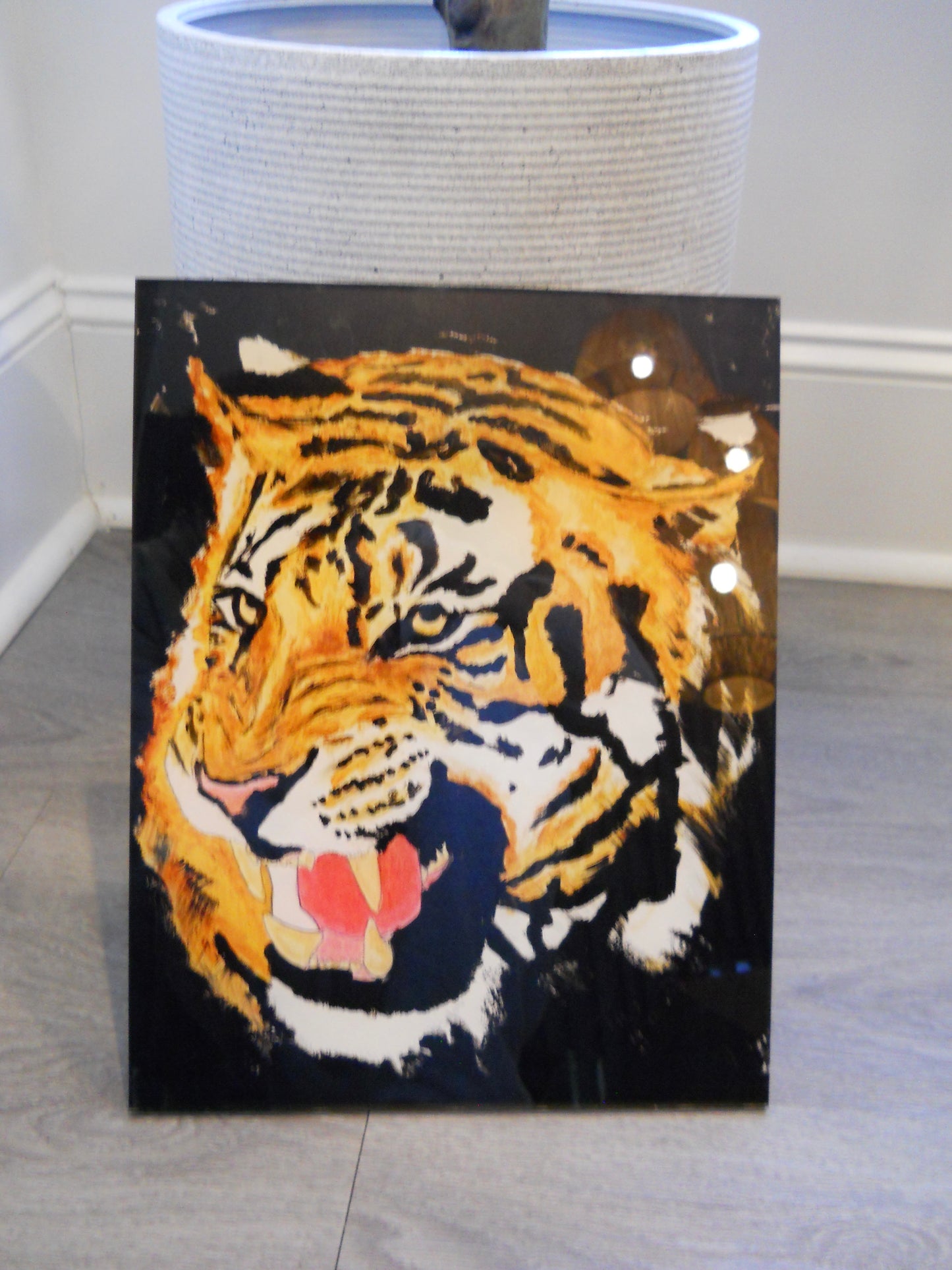 Black Tiger Acrylic Prints