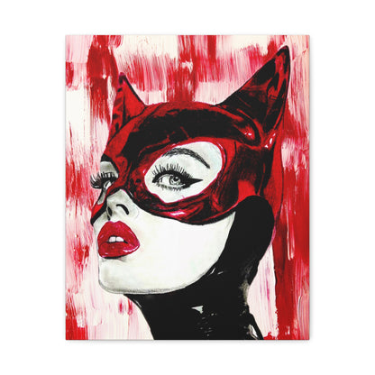 Cat Woman Canvas