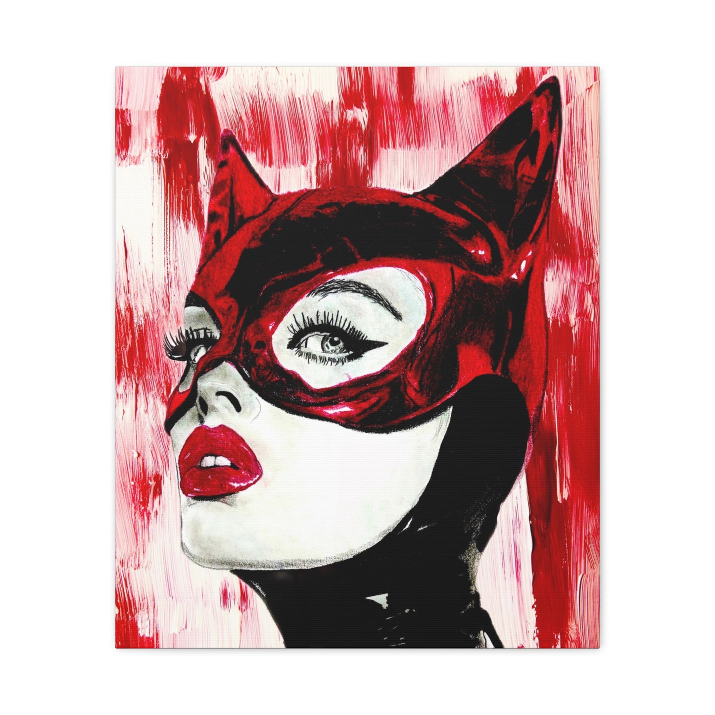 Cat Woman Canvas