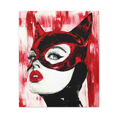 Cat Woman Canvas