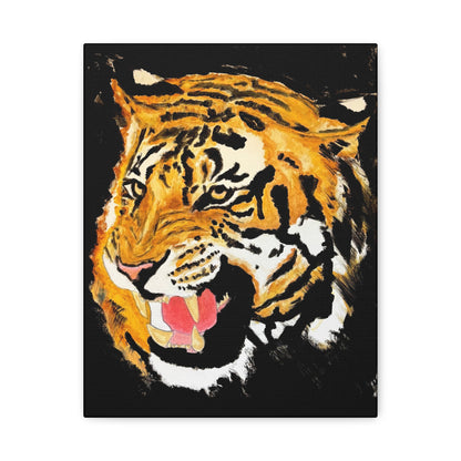 Black Tiger Canvas