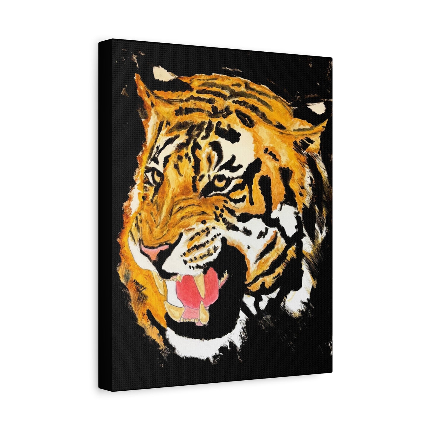 Black Tiger Canvas