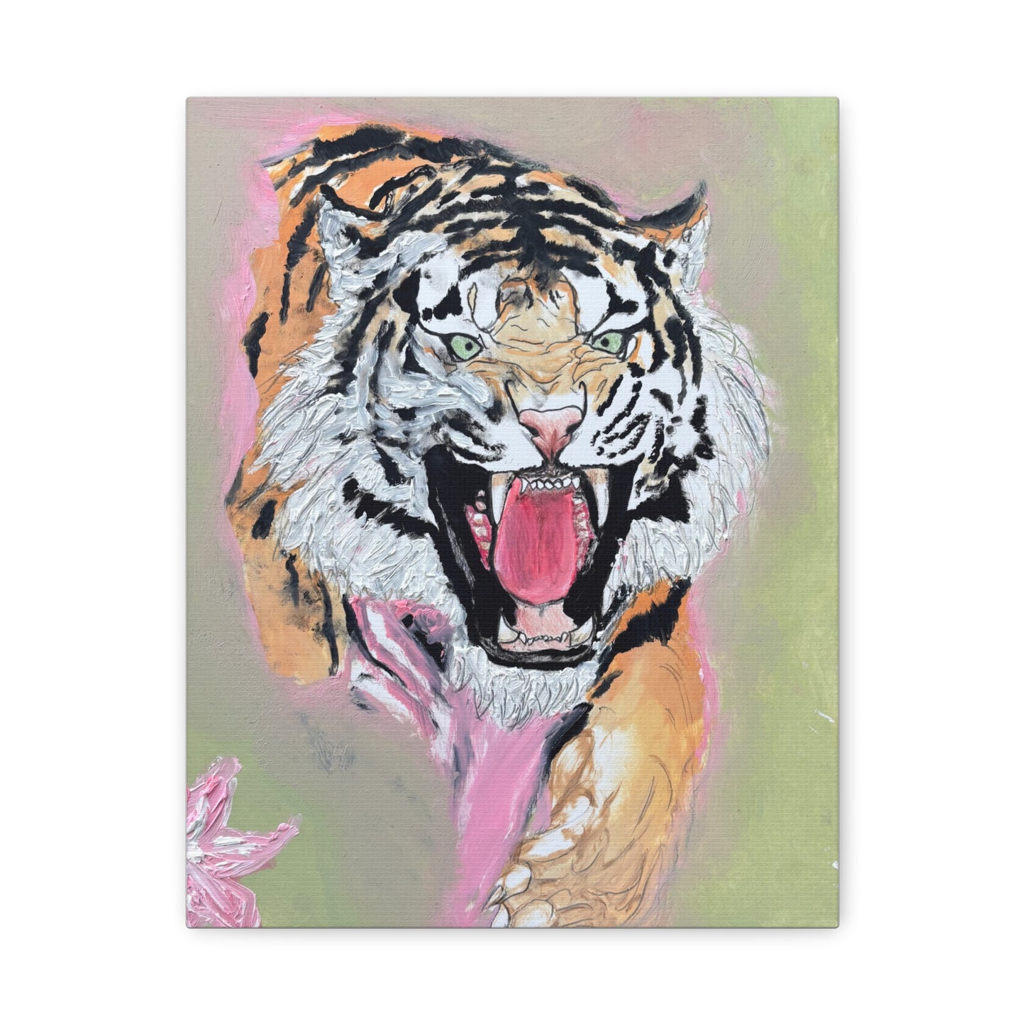 Tiger's Garden Canvas