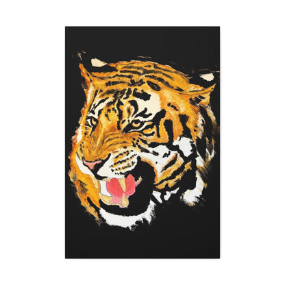 Black Tiger Canvas