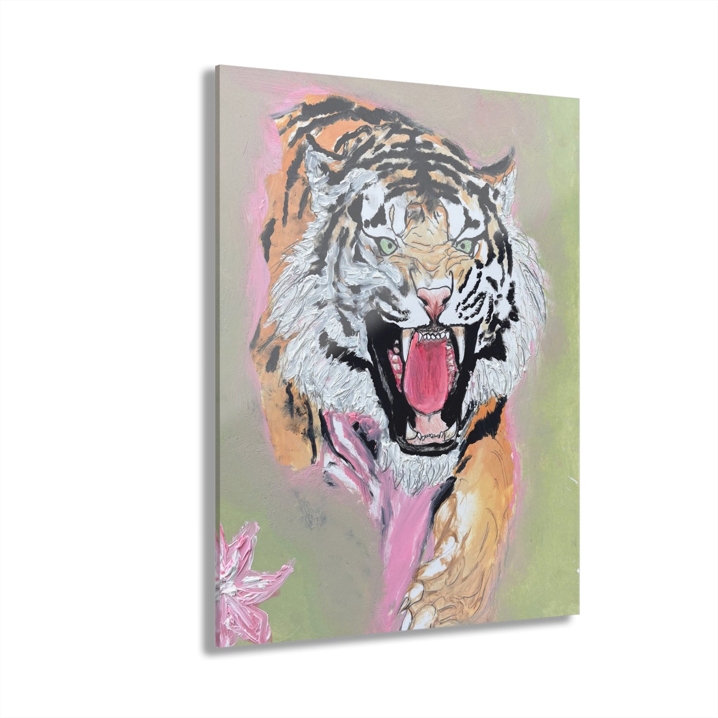 Tiger's Garden Acrylic Prints