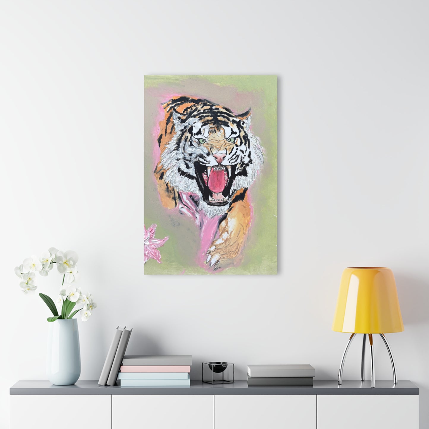 Tiger's Garden Acrylic Prints