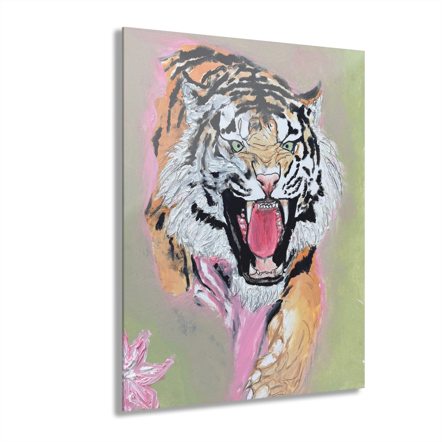 Tiger's Garden Acrylic Prints