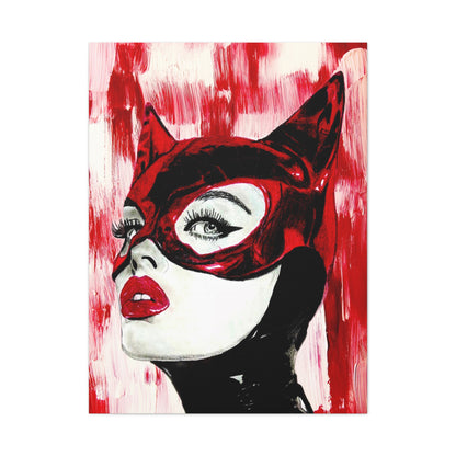 Cat Woman Canvas