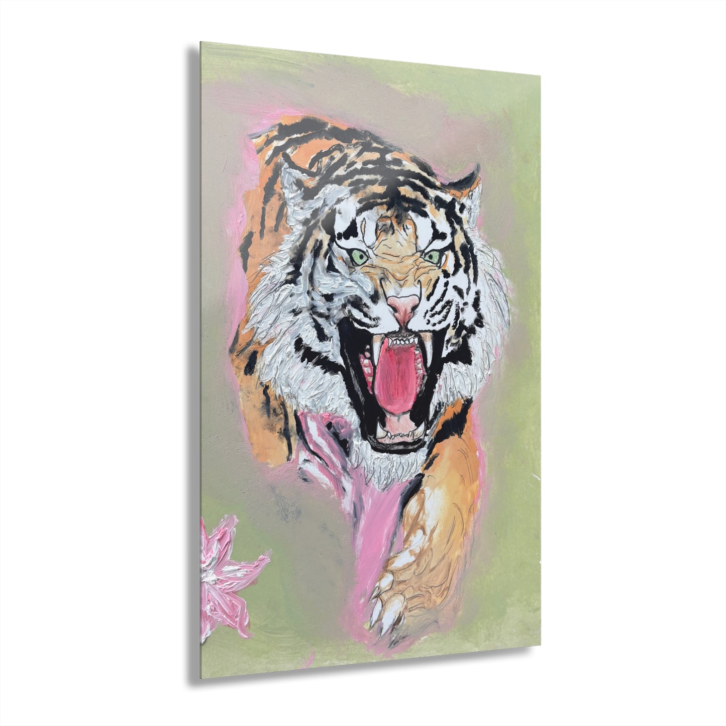 Tiger's Garden Acrylic Prints