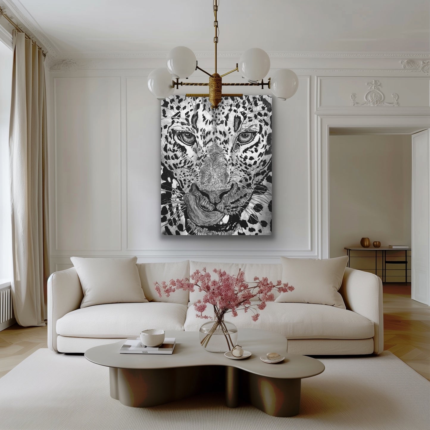 The Leopard Canvas