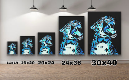 Zonda Leopard Canvas
