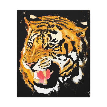 Black Tiger Canvas