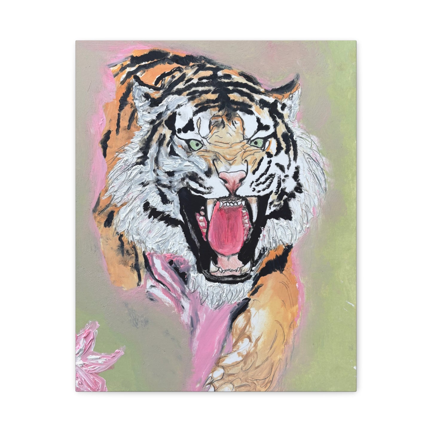 Tiger's Garden Canvas
