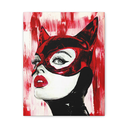 Cat Woman Canvas