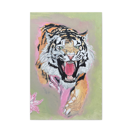 Tiger's Garden Canvas