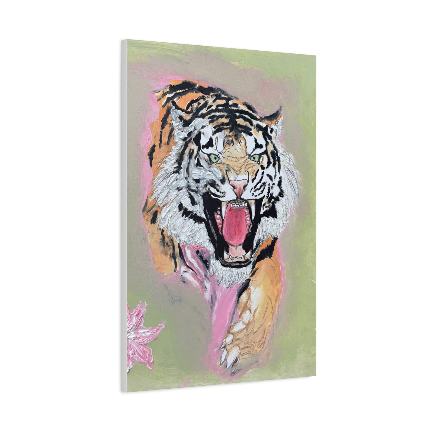 Tiger's Garden Canvas