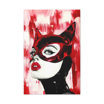 Cat Woman Canvas