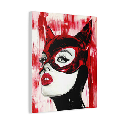 Cat Woman Canvas