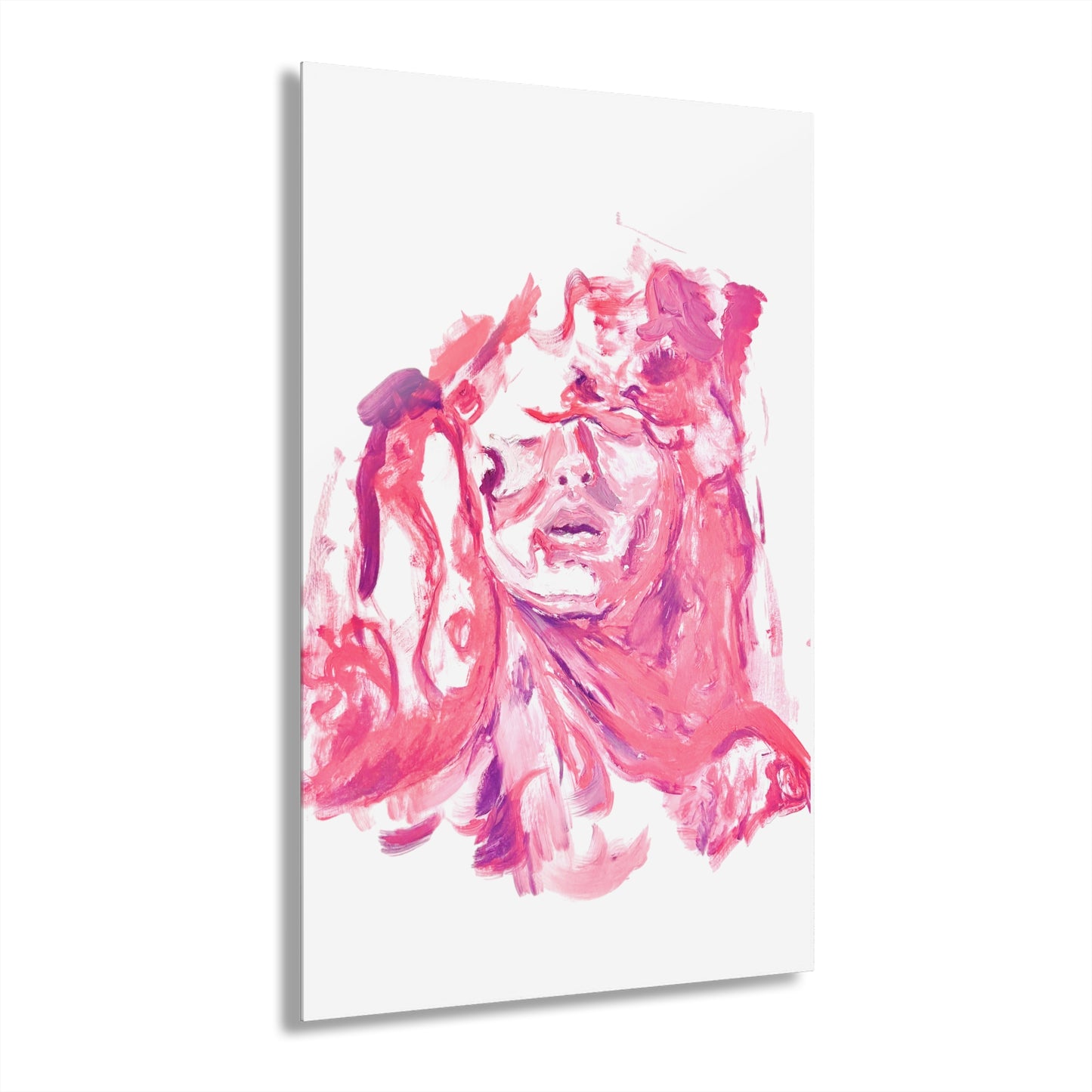 Serenity Pink Acrylic Prints