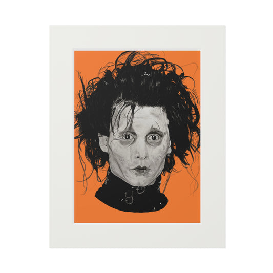 Edward scissor-hands Paper Prints