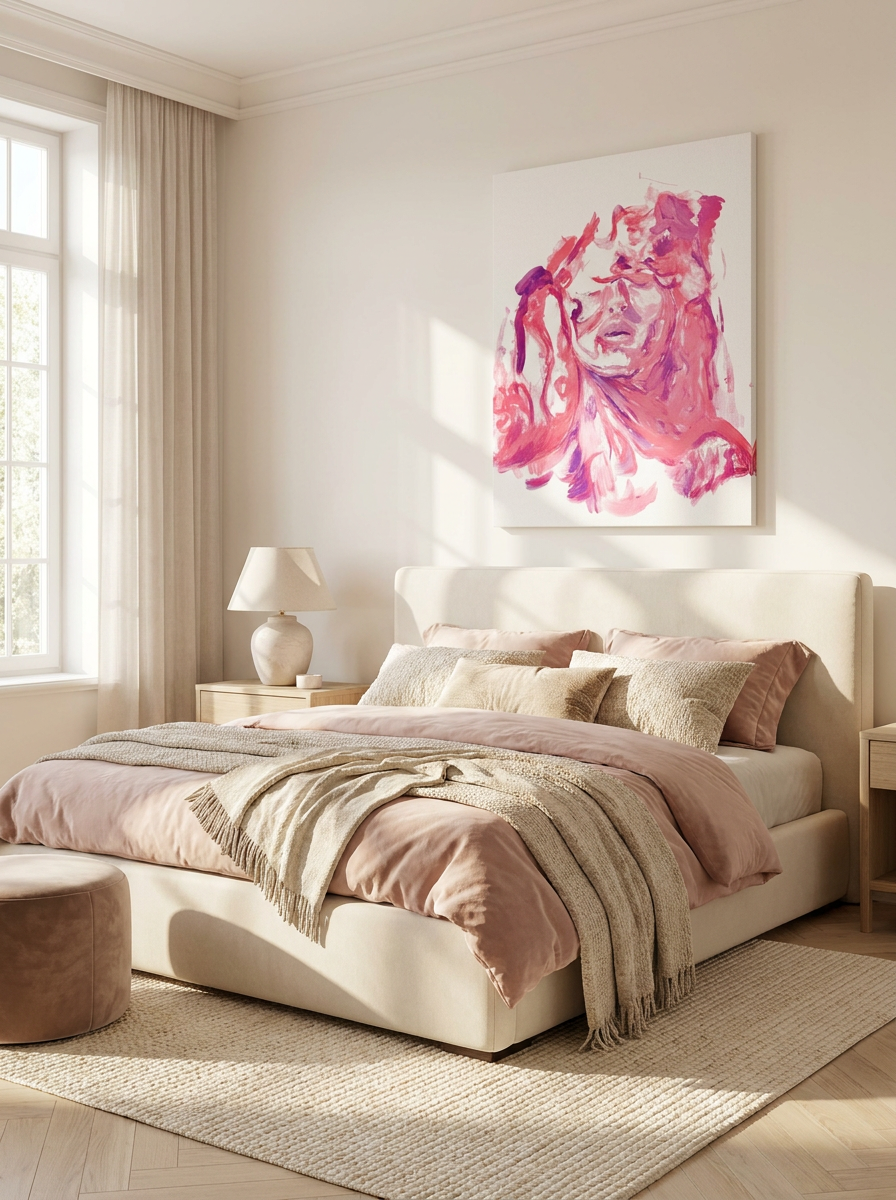 Serenity Pink Canvas