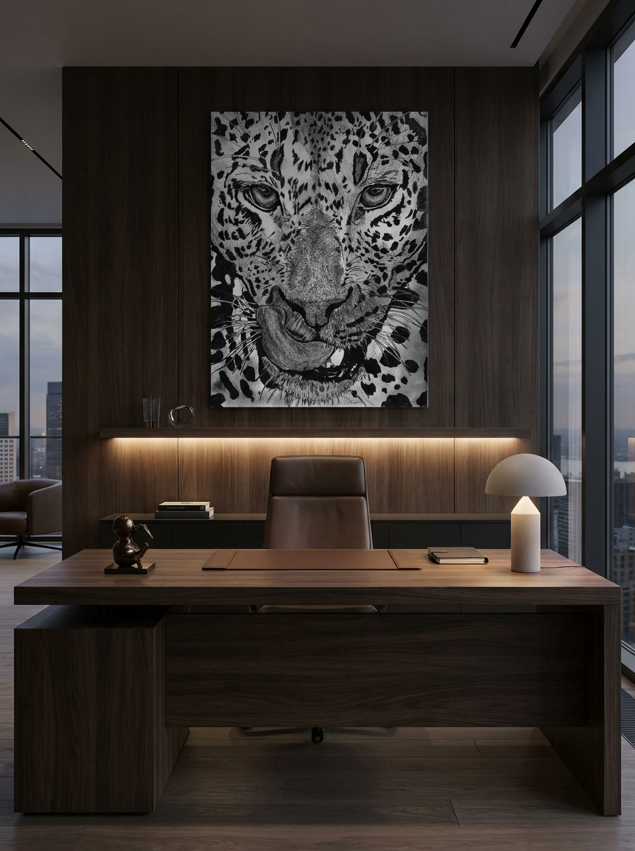 The Leopard Canvas
