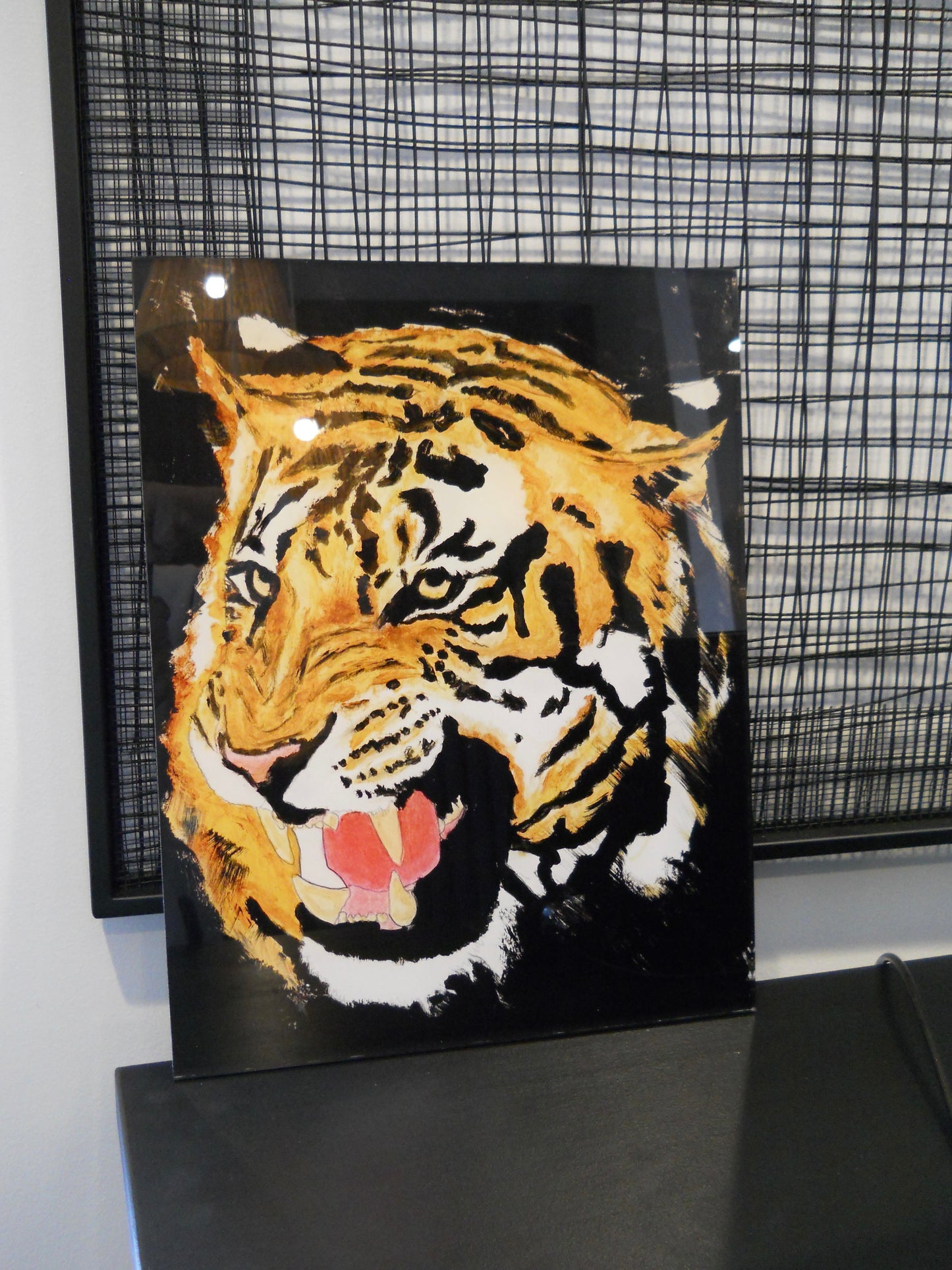 Black Tiger Acrylic Prints